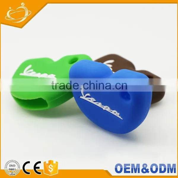 Silicone Car Key Protect Shell For Vespa S, LX, LXV, GTS, SPRINT, PRIMAVERA photo-2