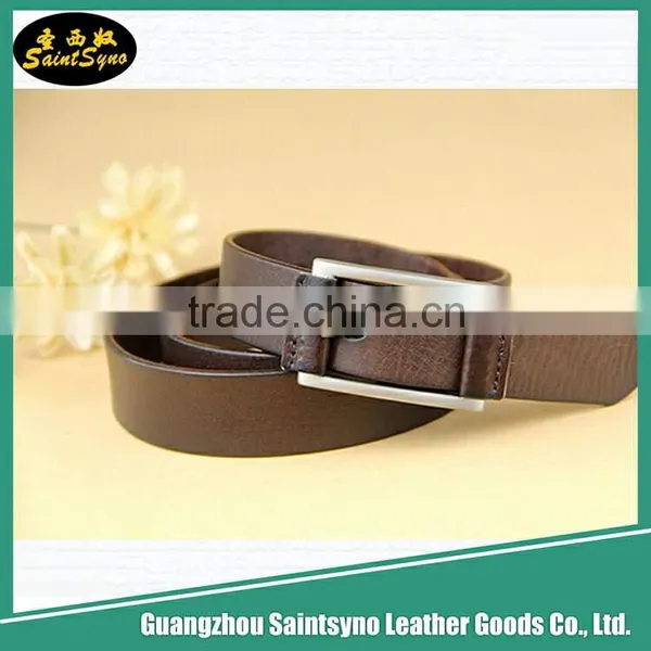 Eco-friendly Vintage Men's Genuine Leather Belt,Leather Money Belt