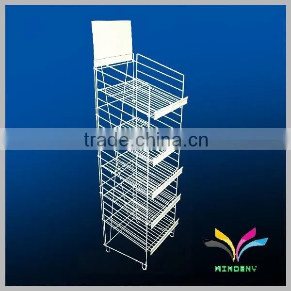High Quality Online Retail Store Sturdy Metal Medicine Display Shelf photo-6