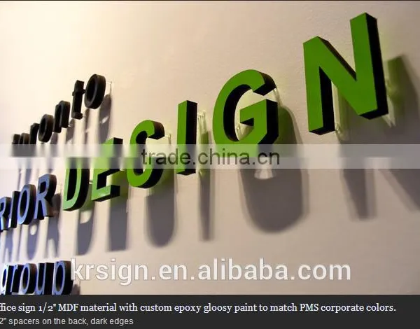 3d Acrylic Mini Letter Sign of Company Logo for Advertising photo-3
