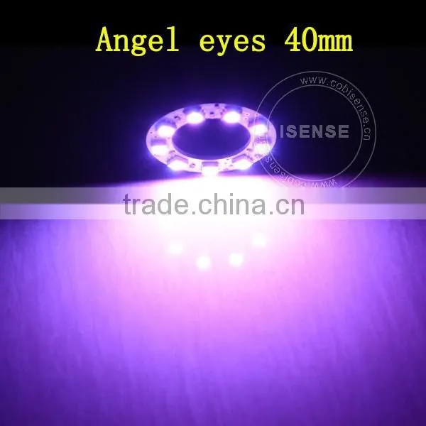 RGB Color White PCB 5050 Smd 40mm Full Circle Led Angel Eyes China Auto Parts photo-2