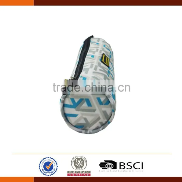 New Round Sublimation Pencil Case With Logo photo-4