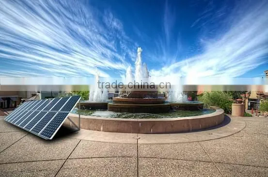220V Single Phase AC Solar Fountain Pump/solar Water Fountain Pump photo-4