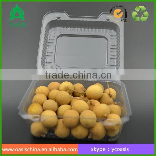 High Transparency Food Grade Fruit and Vegetable Packaging Box photo-2