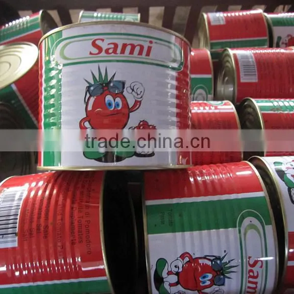 Pure Canned Tomato Paste in Printing 800gram, 210gram, 70gram, 400gram photo-2