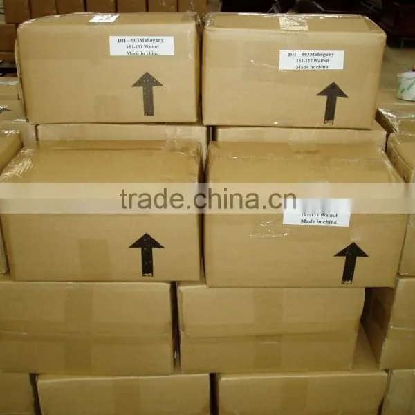Oak Veneer Casket Nantong Millionaire With Velvet Interior photo-2