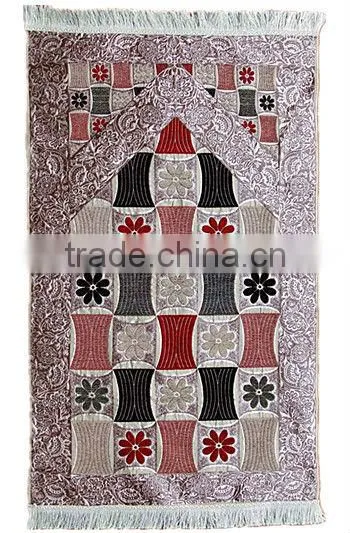 China High Quality Muslim Prayer Rug Mat With Lower Price Supplier's Choice photo-2