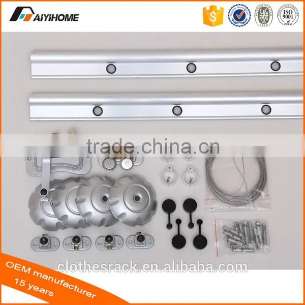 the Best Quality Steel Metal 304 Stainless Steel Lifting Clothes Drying Rack photo-3