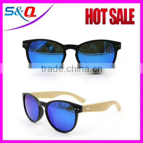 Fashion Sunglasses of Wooden Bamboo Frame