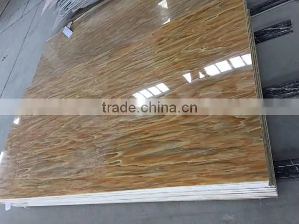 Fireproof Marble Pvc Resin Panel