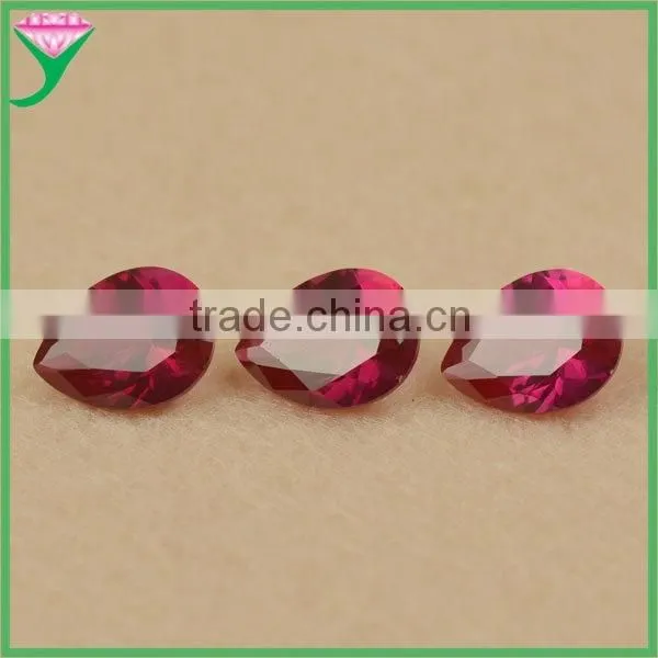 Indian 5# Industrial Synthetic Corundum Ruby Lal Yaqoot Gemstones Stones photo-2