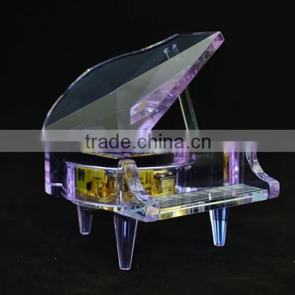 Crystal Music Box With High-end Crystal Material Pull String Music Box for Toys photo-4