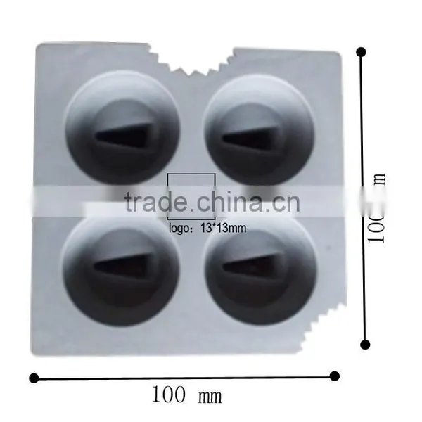 100% Food Grade Novelty Shark Fin Custom Silicone Ice Cube Tray photo-3