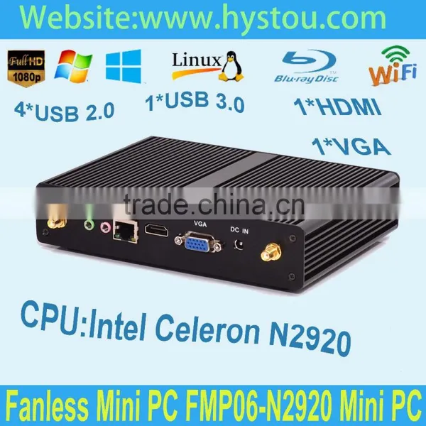 Newest FMP06M-N2920 With Intel Mini PC Win Pro Quad Core Cpu Intel 1080P HDMI Resolution Dual RAM, Mini pc Dual Antenna Wifi photo-5