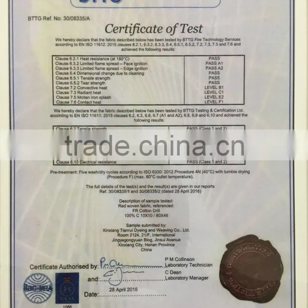 Polyester100% Fashion Fabrics for Uniform photo-6