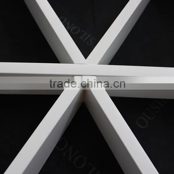 Rust Proofing Hot Sale Aluminum Commercial Triangle Open Grid Suspended Ceiling photo-5