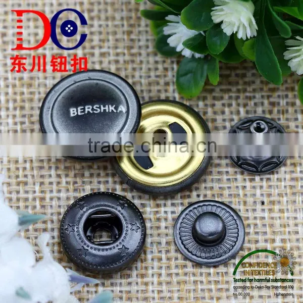 17MM Hot Sale Copper Button Custom Spring Snap Button Tor Jacket Bags photo-4
