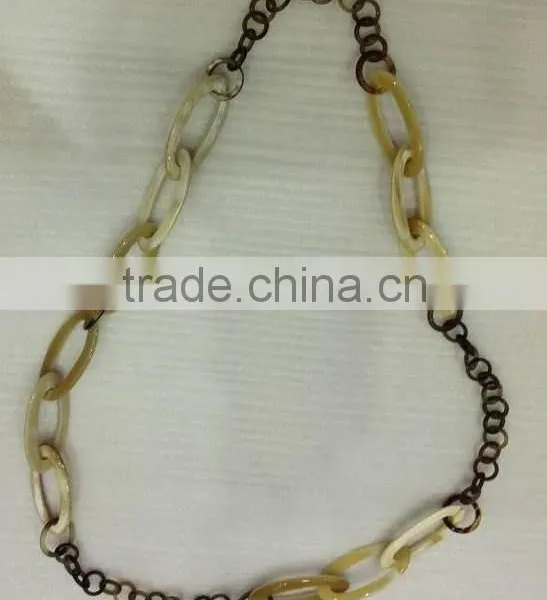 Eco-friendly Handicraft Nice Buffalo Horn Necklace Jewelry Vietnam