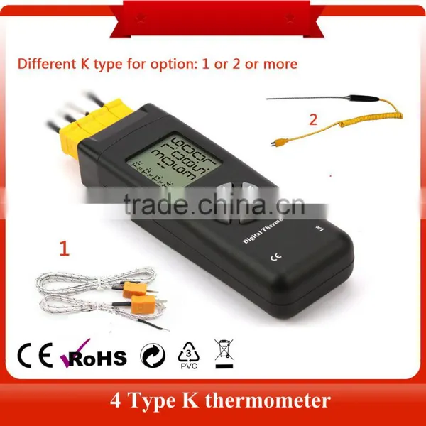 Digital Thermometer With Probe K, High Quality Digital Thermometer With Sensor And Probe,K Type Digital Thermometer photo-6