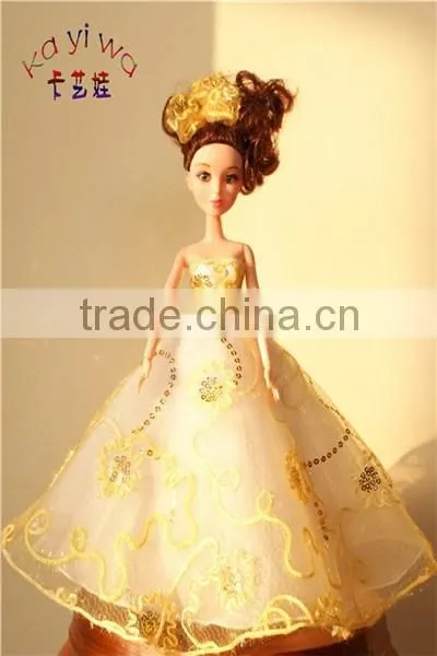 Neon Glow Light Clothes / Beautiful Pincess Dress for LED Dolls photo-3