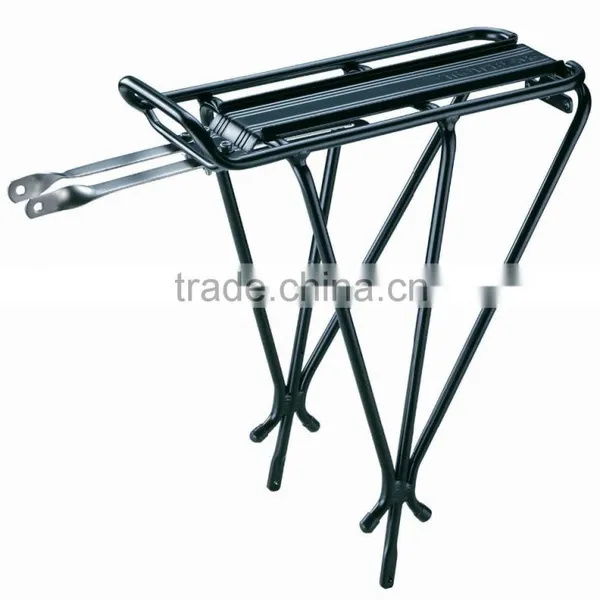 2016 latest Black Hollow Aluminum Explorer hanging rear Bike Rack with durable lightweight