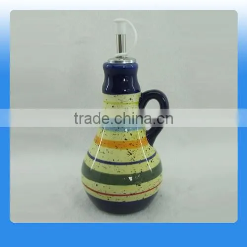 High Quality Ceramic Kitchen Oil Bottle ,ceramic Olive Oil Bottle for Kitchen photo-2