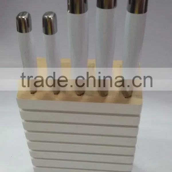 5 Suit Stainless Steel Kitchen Knife Knife Holder Household Tool Set of Stainless Steel Slice Knife Set in the Kitchen photo-2