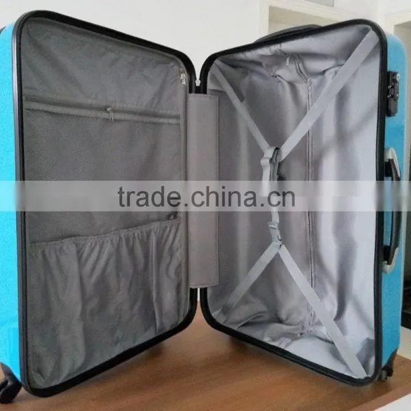 Quality Trendy ABS+PC Fashion Bright Trolley Luggage Set photo-6