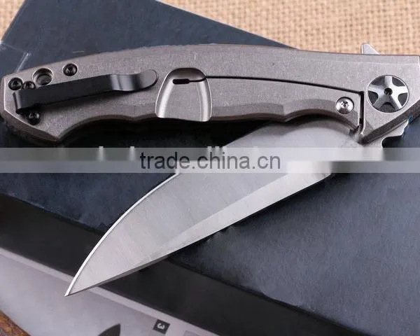 OEM Carbon Fiber Material Outdoor Rescue Pocket Knife photo-6