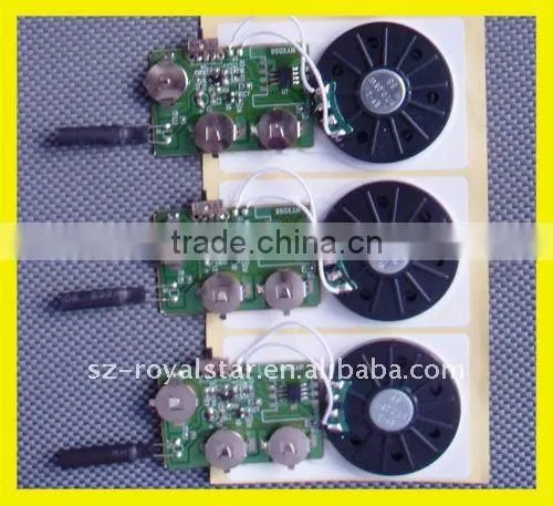 Voice Recordable Motion sensor Sound Chip