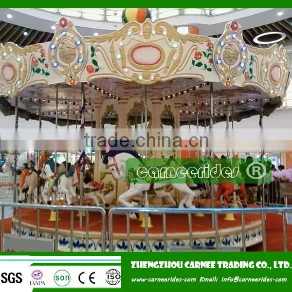 Fairground Hot Sale Electrical Equipment Merry go Round Rides for Kids! photo-4