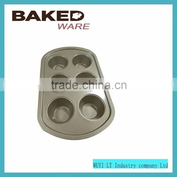 Factory Direct Supply Black 6 Holes Donut Baking Pan for FDA photo-5