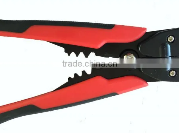 Made in China Dual Color 3 in 1 Wire Stripper Cutter and Crimping Pliers LS-A318 Multi Functional Automatic Wire Stripper photo-5