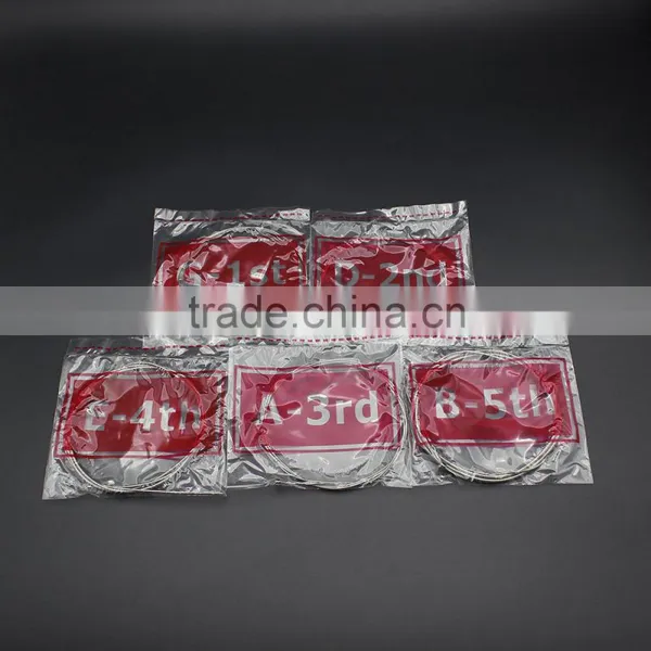 5pcs Electric Bass String Set Nickel Plated Steel Accessory .040-.125 photo-5