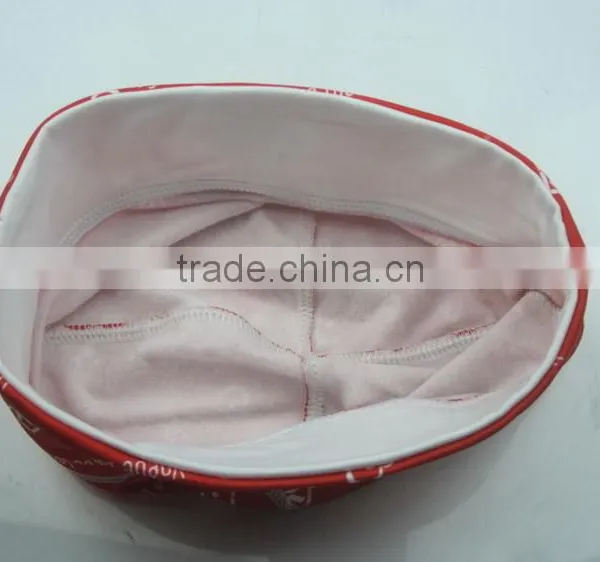 Red Print Swimming Cap photo-5