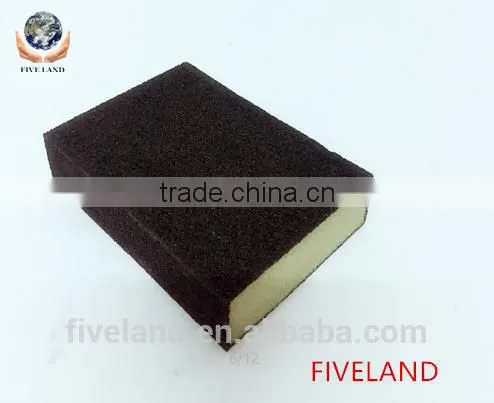 Wholesales Polishing Door Abrasive Tools Red A.O Sanding Sponge Block photo-2