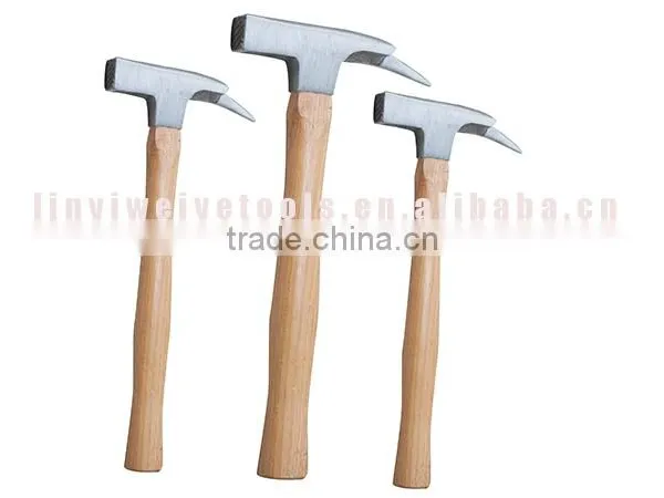 Multifunctional and Professional Top Roofing Hammer With Wooden Handle