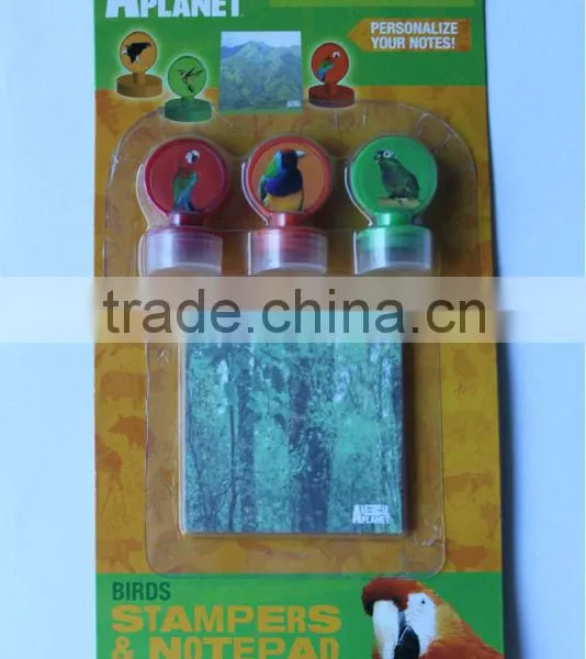 Kids Stampers and Notepad Stationery Set for Kids Office Stationery Set photo-3