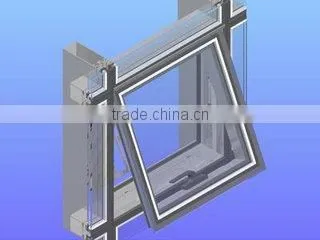 Facade System Visible Curtain Wall Design and Invisible Curtain Wall Design photo-5