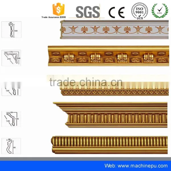 Lightweight Easy to Install PU Material Mdf Cornice for Wall photo-5