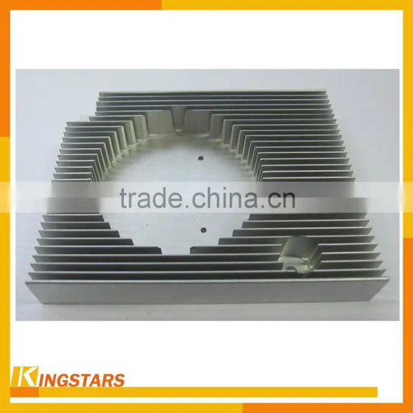 LED Anodizing Square Aluminum Cold Forging Heat Sink photo-6