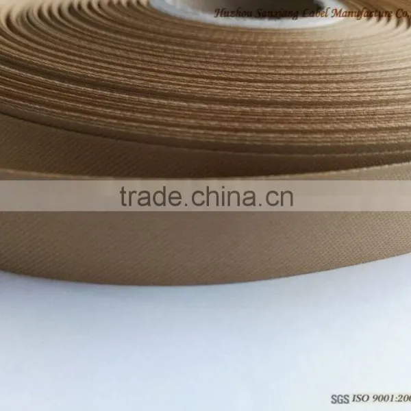 Distinguished Full Dull Satin Ribbon, Label Fabric for Brand Labels, Classical Swimwear Labels photo-4