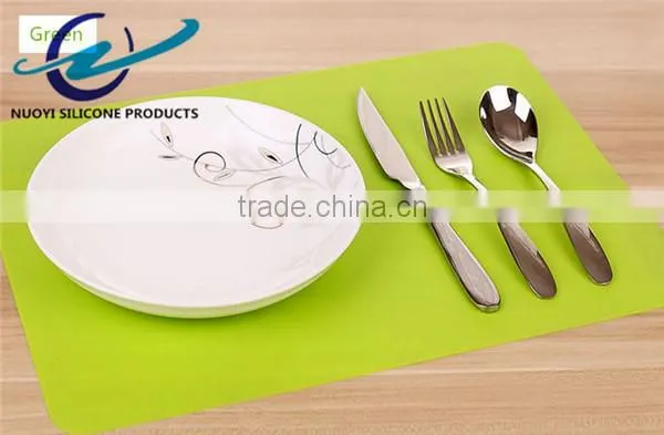 Fashion And Simple Cafe Or Western Food's Pad, Plaid Waterproof Insulation Mat Bowls photo-2