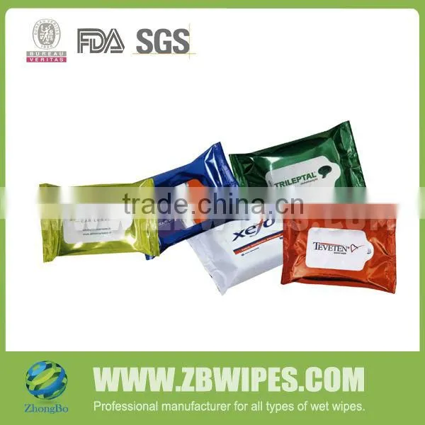 Disinfectant Hand Sanitizing Wet Wipes for Travel