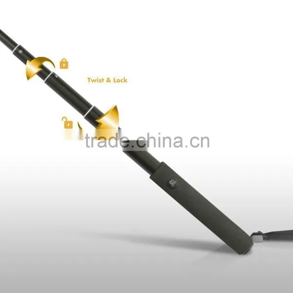 Plug and Play 3.5mm Handheld Monopod W/ Adjustable Mount Holder For Smart Phones photo-3
