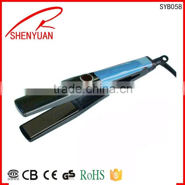 Professional Long Life Barber Shop Equipment Tools Auckland Titanium Tourmaline Functional Innovative New Hair Straightener photo-2
