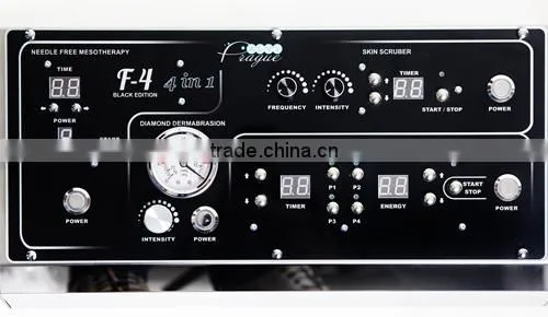 Multifunction Beauty Machine: (Scrubber + Dermabrasion + Needle-free Mesotherapy + Microcurrent Therapy) - Alvi Prague F-4 photo-4