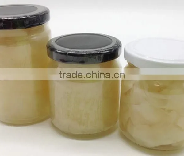 Pickled Sushi Ginger Slices White in Glass Jars photo-3