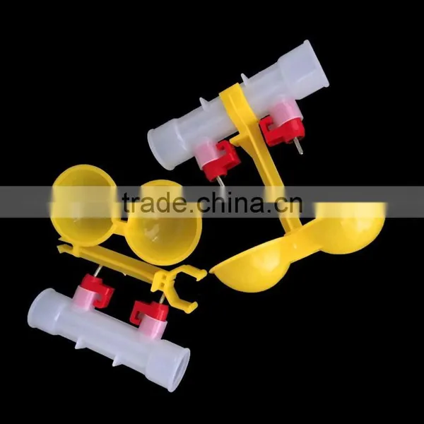 Dual Heads Feeder Driking Poultry Waterfowl Chick Chicken Quail Food Water Tool photo-3