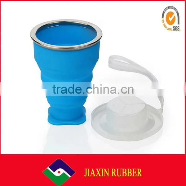 Promotional Portable Mini Drinking Silicone Folding Cup photo-3